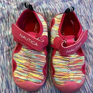 Toddler Girls Nautica water shoes size 7